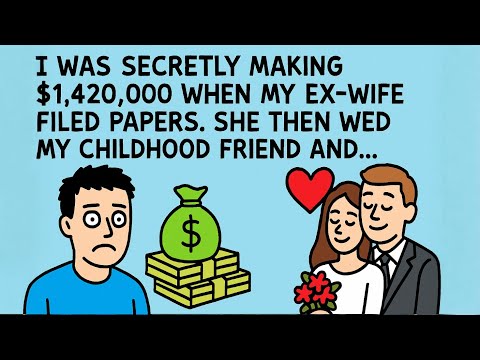 I Was Secretly Making $1,420,000 When My Ex-Wife Filed Papers, She Then Wed My Childhood Friend...