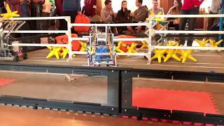 Let's clean up the arena! Our vex bot!