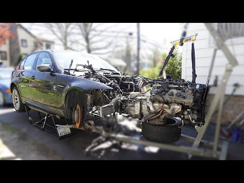 E90 M3 Resurrection Part 1: Blown S65 Motor Removal