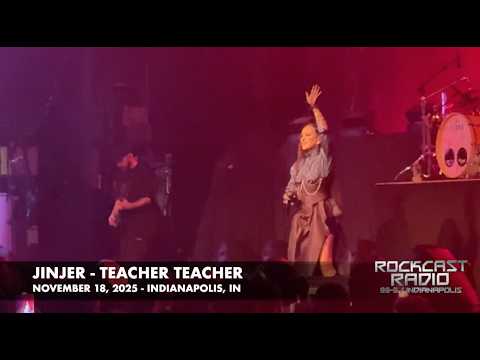 Jinjer performs "Teacher Teacher" on November 18, 2025 in Indianapolis