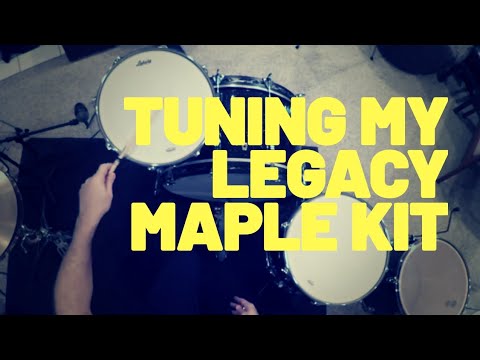 LUDWIG LEGACY KIT - TUNING AND FIRST PLAY
