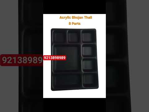 Acrylic Plates - Acrylic 4 Compartment Plate Trader - Retailer from New ...