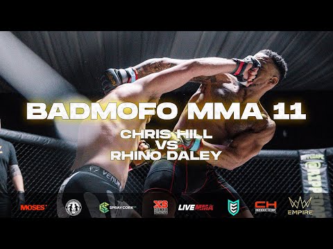 BMF 11 | Chris Hill vs Rhino Daley | Professional Light Heavyweight MMA