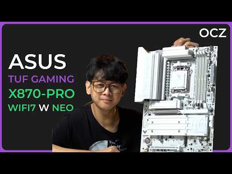 รีวิว ASUS TUF GAMING X870 PRO WIFI7 W NEO | บอร์ดเดี๋ยวนี้เขาใช้ AI ปรับ OC กันแล้ว