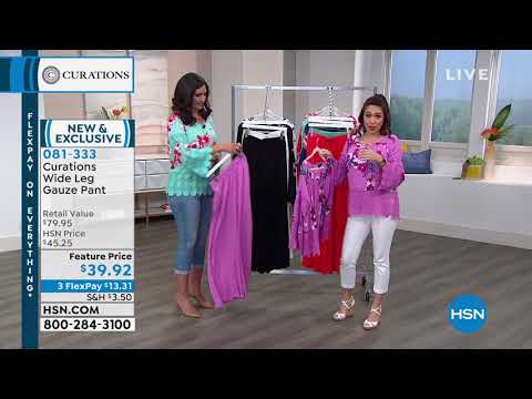 Curations Wide Leg Gauze Pant