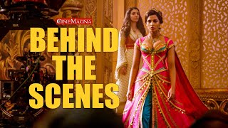 The Making Of Aladdin Film Behind The Scenes: Mena Massoud, Will Smith