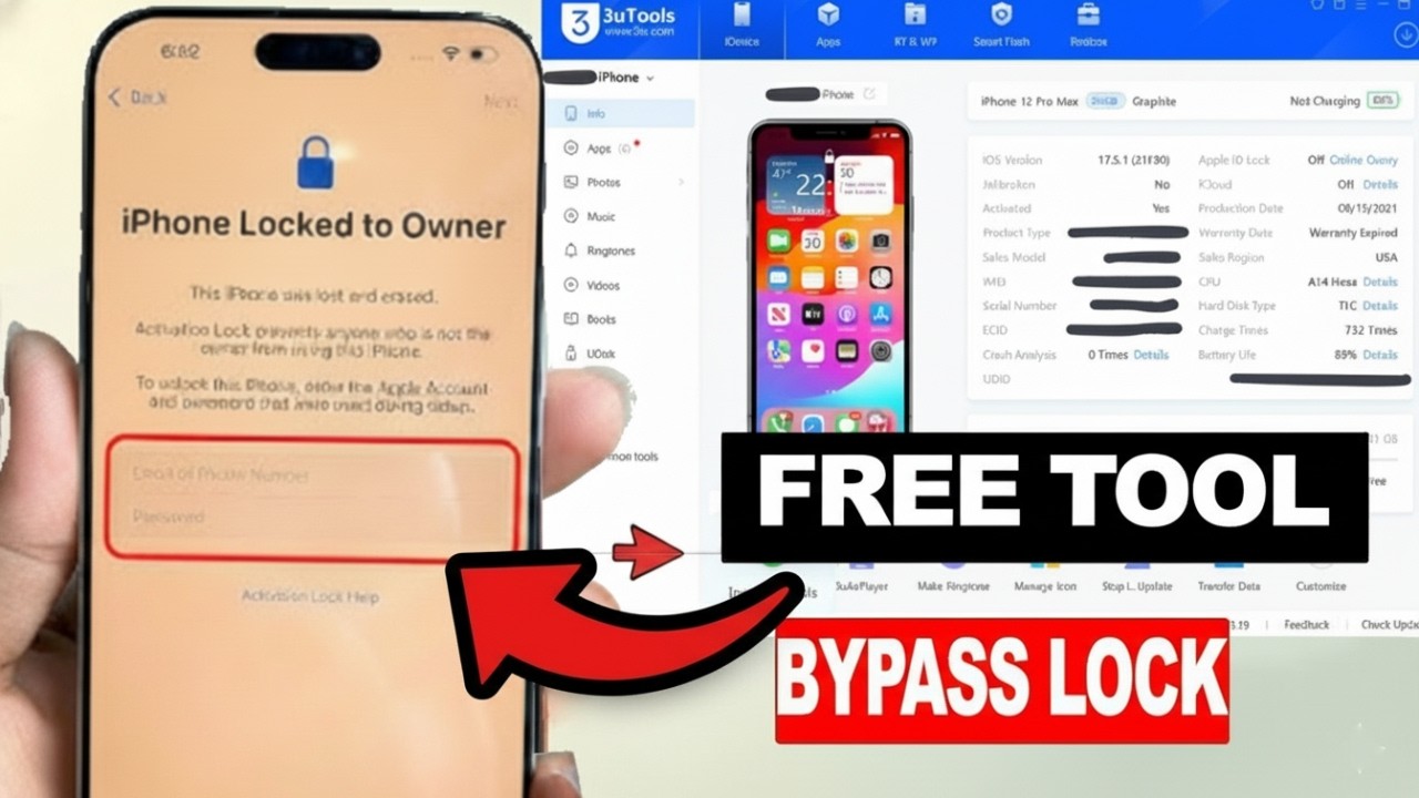 FREE iCloud Bypass iOS 26.4: How to Unlock Activation Lock (A12+) 2026 📶 SIGNAL FIX