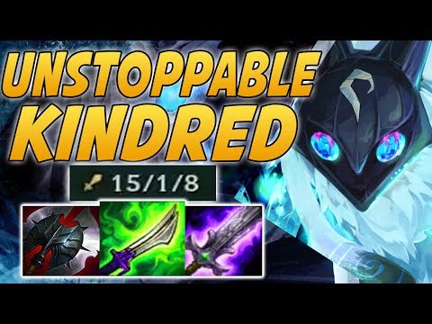 WTF! INSANE KINDRED SNOWBALL 100+CS LEAD IN THE JUNGLE? | 9.9 Kindred to Diamond - League Of Legends