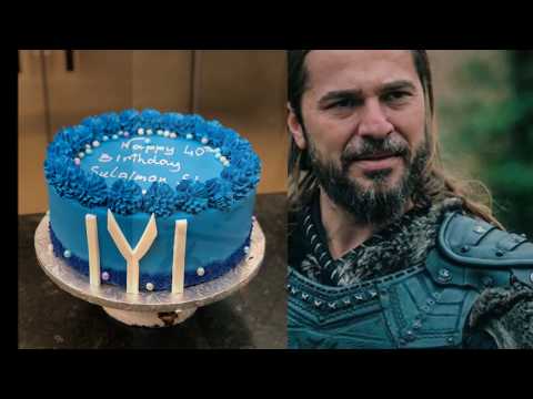 Dirilis Ertugul Sulaiman Shah Birthday Cake  By ChefSetee