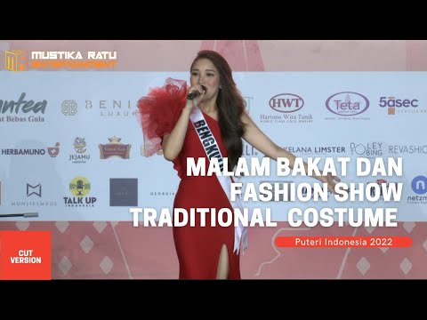 MRE CUT VERSION (FULL HD) | Malam Bakat dan Fashion Show Traditional Costume Puteri Indonesia 2022