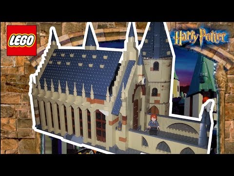 Lego Hogwarts Great Hall & Gryffindor Tower | 2018 Expansion (Part 2)
