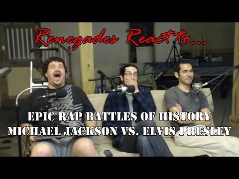 Renegades React to... Epic Rap Battles of History Michael Jackson vs. Elvis Presley