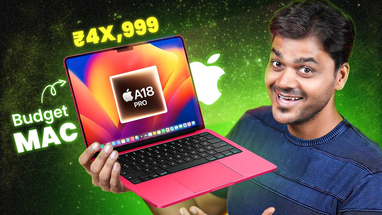 Budget MacBook under ₹4X,999 🔥 MacBook SE Leaks @MrPalamOfficial