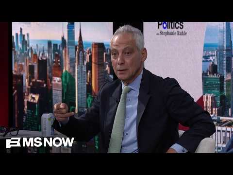 'Nothing replaces winning': Rahm Emanuel shares what Dems have to do in November