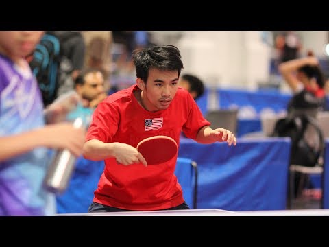 2019 US National Table Tennis Championships - Day 1 (Round of 32 & 16) - Table 2