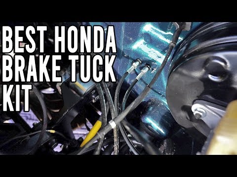 WIREWORX BRAKE TUCK KIT INSTALL! - K24 INTEGRA