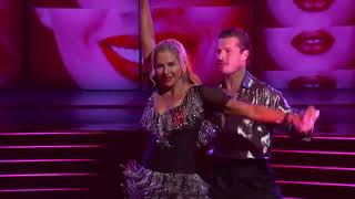 Mira Sorvino's Cha Cha-  Dancing With The Stars