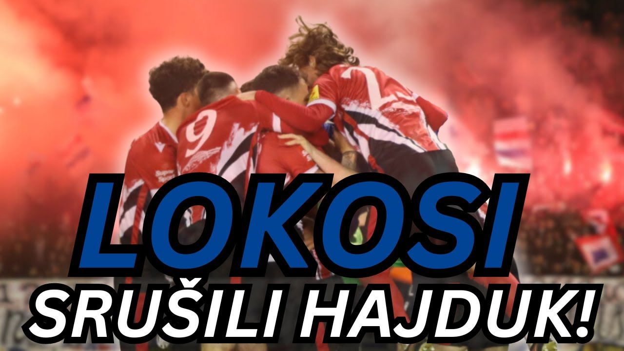 HAJDUK vs LOKOMOTIVA 1:2! SLAVEN vs RIJEKA 0:1! - LOKOSI PONOVO KOBNI ZA HAJDUK!