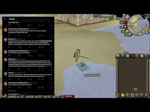 "Every skill should have a ~20k xp/hr idle method" - Ramble