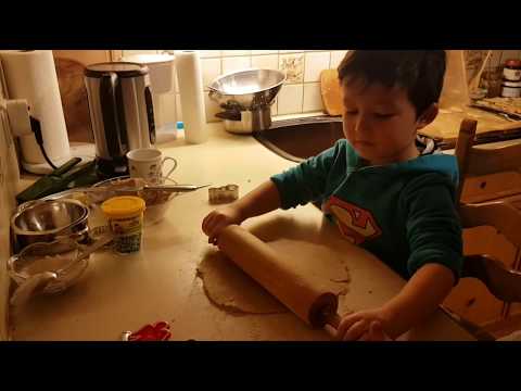 Plätzchen backen| make Christmas cookies| OPOL in German