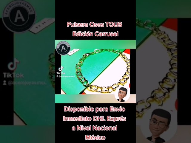 Vídeo relacionado con TOUS Pulsera de Plata de Primera Ley para Mujer con Doble Oso de 10mm en Plata y Baño en Oro y Cierre Deslizante, Colección Sweet Dolls