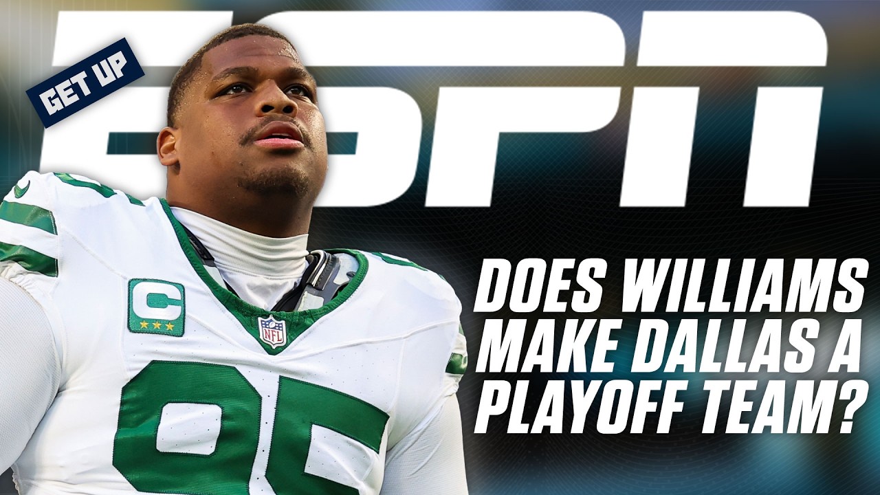 Will Compton's INTERESTING comparison for the Quinnen Williams-Dallas Cowboys trade 👀 | Get Up