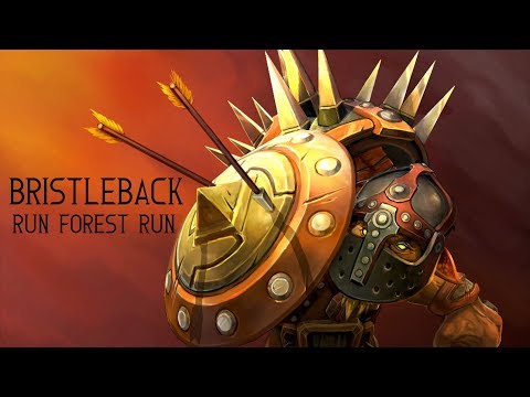 [Dota2]Bristleback Chasing 7.07c on Turbo Mode Run forest Run