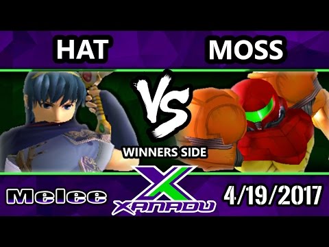 S@X 198 - Hat (Marth) Vs. Moss (Samus) - SSBM Tournament - Smash Melee