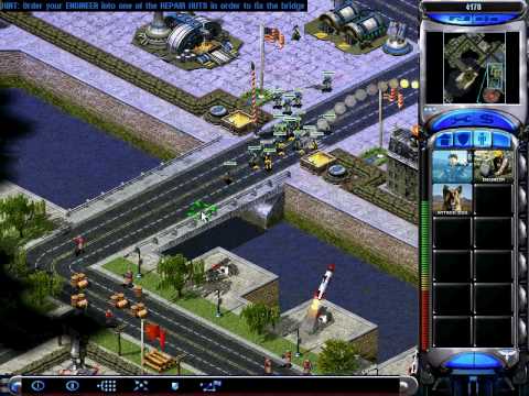 Red Alert 2 Allied Walkthrough - Mission 1: Lone Guardian