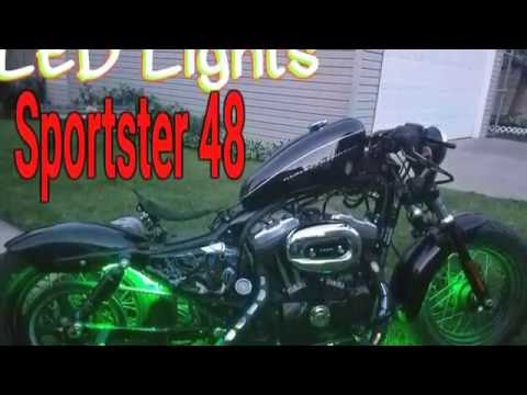 LedGlow 8pc-Harley Davidson kit- Sportster 48