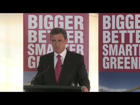 John Brumby - official opening of new recycling facility
