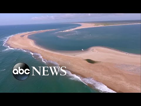 Exploring Shelly Island, a new island formed off the North Carolina coast