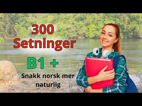 300 Setninger på B1+ Nivå | Lær Norsk med Sammenhengende Setninger