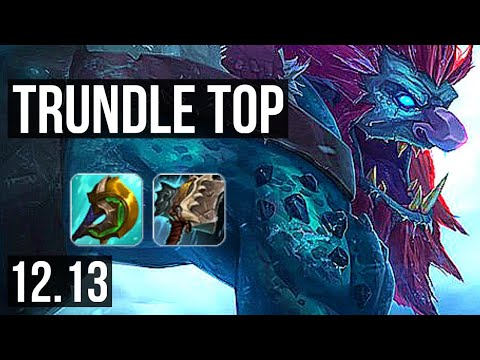 TRUNDLE vs VAYNE (TOP) | 68% winrate, 2/0/4 | EUW Master | 12.13