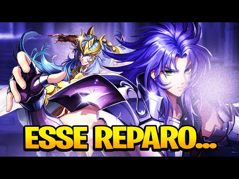 KARDIA LITERALMENTE FAZENDO MILAGRE NAS LUTAS | Saint Seiya Awakening