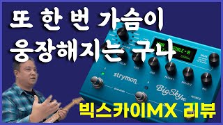 스트라이몬 3대장 빅스카이! 더욱 비비빅하게 돌아온 Big Sky MX 리뷰 리버브 일렉 기타 이펙터