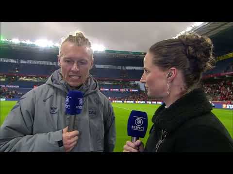 Simon Kjær interview after Denmark vs Norway on 8 June 2024