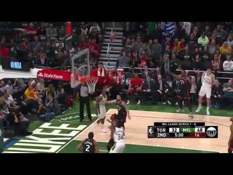 Eric Bledsoe’s SLICK Pass to Ersan IIyasova! Western Conference Finals Game 2 Raptors vs Bucks