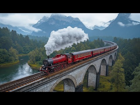MOCANITA: Transylvania's Last Steam Train - Wild Beauty of Romania's Carpathian Mountains
