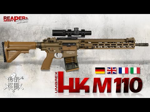[Review] VFC/Umarex HK M110 A1 Version 2023, S-AEG (6mm BB Airsoft) - EN Subtitles