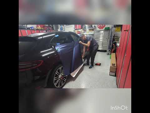 porsche macan vinyl wrap