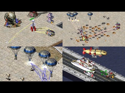 Experiments you've never seen before Command & Conquer Red Alert 2 Yuri's Revenge bugs and glitches