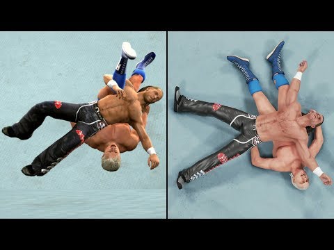 WWE 2K19 vs SVR 2009 - 20 Finisher Comparisons! (Which are better?)
