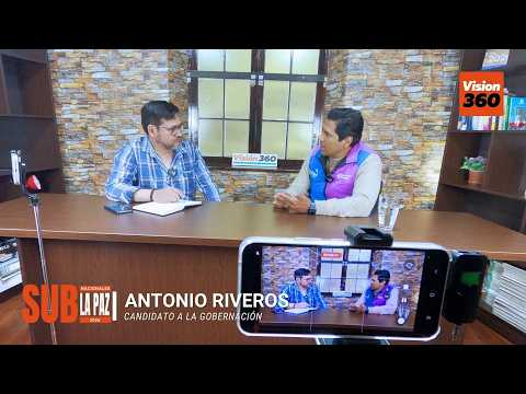 Antonio Riveros,  candidato a la Gobernación por Innovación Humana