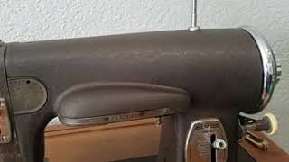 Kenmore Antique Sewing Machine- How to thread