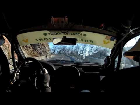 Cameracar STUPENDO Ronde città dei mille 2017 Fanzini Quattrini Clio rs 1° di classe e Gruppo