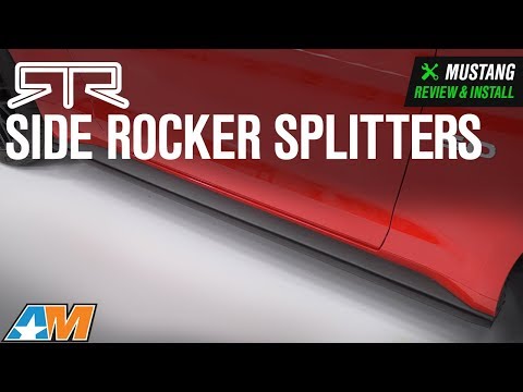 2018 Mustang RTR Side Rocker Splitters Review & Install