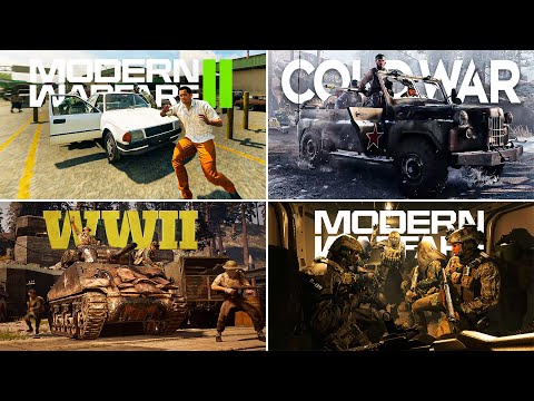 All Map Intros / Pre-Match Infiltration Sequences in Call of Duty Games