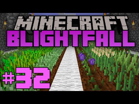 MineCraft- Blightfall [32] SKY FARM