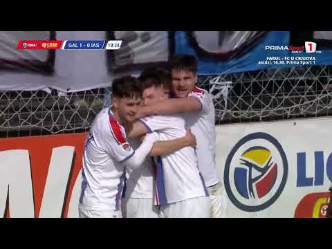 Oţelul - Poli Iaşi, 2 goluri în 2 minute. Play-off spectaculos în Liga 2